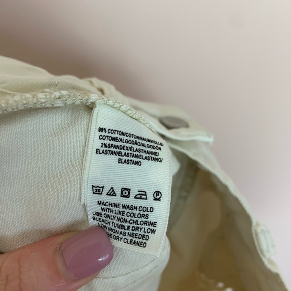 NWT FP White Lacy Stilt Embellished Skinny Jeans - Picture 6 of 6